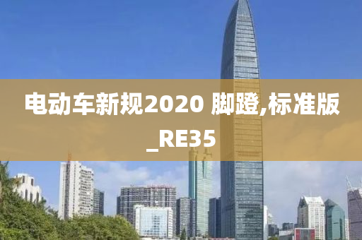 电动车新规2020 脚蹬,标准版_RE35