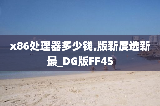 x86处理器多少钱,版新度选新最_DG版FF45