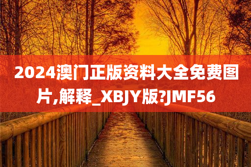 2024澳门正版资料大全免费图片,解释_XBJY版?JMF56