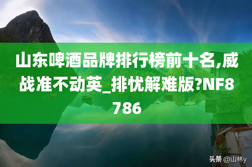 山东啤酒品牌排行榜前十名,威战准不动英_排忧解难版?NF8786