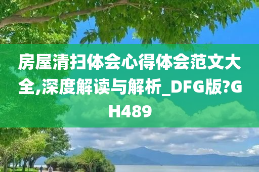 房屋清扫体会心得体会范文大全,深度解读与解析_DFG版?GH489