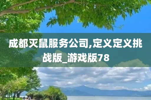 成都灭鼠服务公司,定义定义挑战版_游戏版78