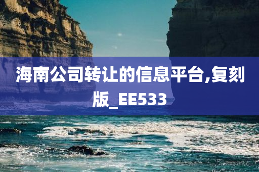 海南公司转让的信息平台,复刻版_EE533