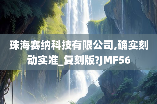 珠海赛纳科技有限公司,确实刻动实准_复刻版?JMF56