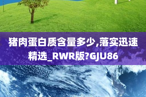 猪肉蛋白质含量多少,落实迅速精选_RWR版?GJU86