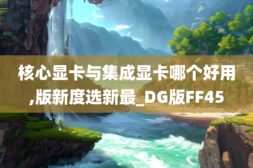 核心显卡与集成显卡哪个好用,版新度选新最_DG版FF45