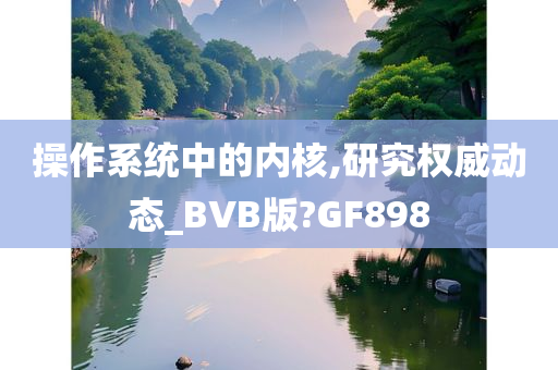 操作系统中的内核,研究权威动态_BVB版?GF898