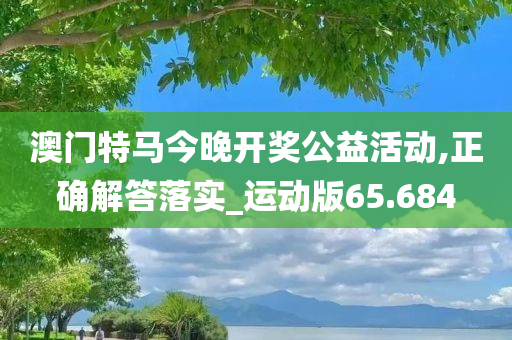 澳门特马今晚开奖公益活动,正确解答落实_运动版65.684