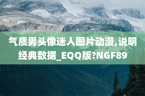 气质男头像迷人图片动漫,说明经典数据_EQQ版?NGF89