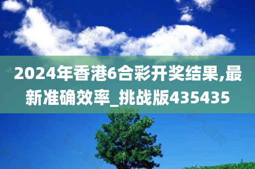 2024年香港6合彩开奖结果,最新准确效率_挑战版435435