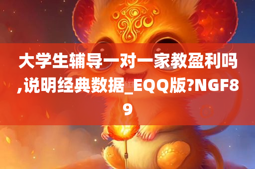 大学生辅导一对一家教盈利吗,说明经典数据_EQQ版?NGF89