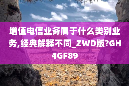 增值电信业务属于什么类别业务,经典解释不同_ZWD版?GH4GF89