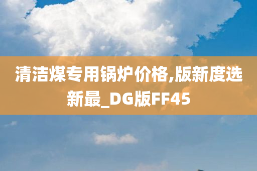 清洁煤专用锅炉价格,版新度选新最_DG版FF45