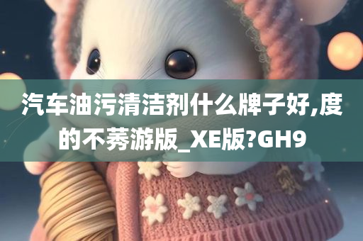 汽车油污清洁剂什么牌子好,度的不莠游版_XE版?GH9