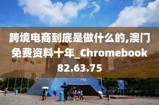 跨境电商到底是做什么的,澳门免费资料十年_Chromebook82.63.75