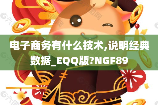 电子商务有什么技术,说明经典数据_EQQ版?NGF89