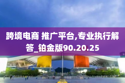 跨境电商 推广平台,专业执行解答_铂金版90.20.25