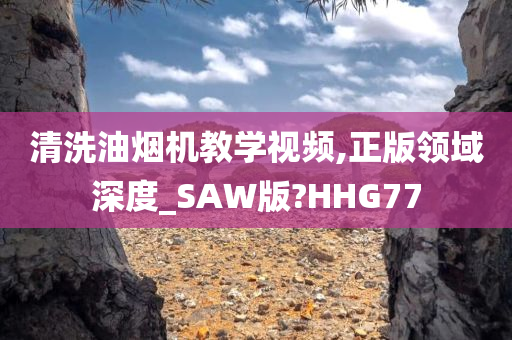 清洗油烟机教学视频,正版领域深度_SAW版?HHG77