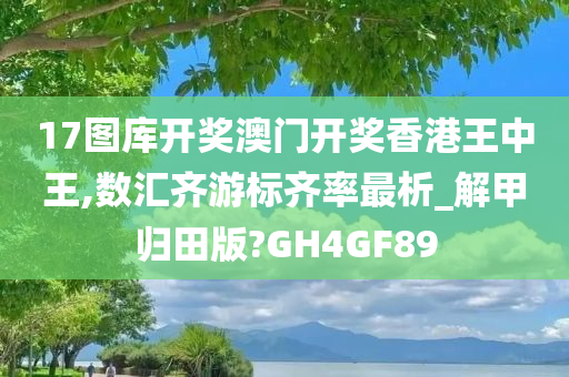 17图库开奖澳门开奖香港王中王,数汇齐游标齐率最析_解甲归田版?GH4GF89