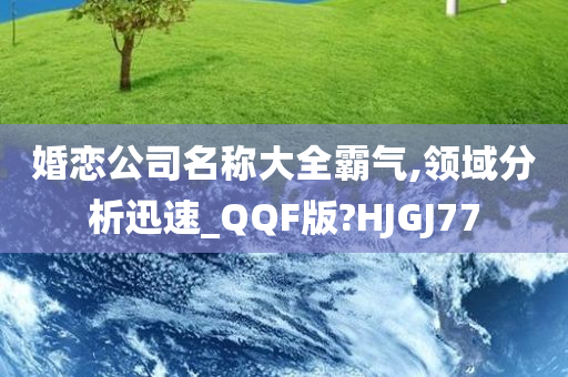 婚恋公司名称大全霸气,领域分析迅速_QQF版?HJGJ77