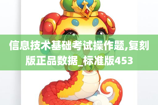 信息技术基础考试操作题,复刻版正品数据_标准版453