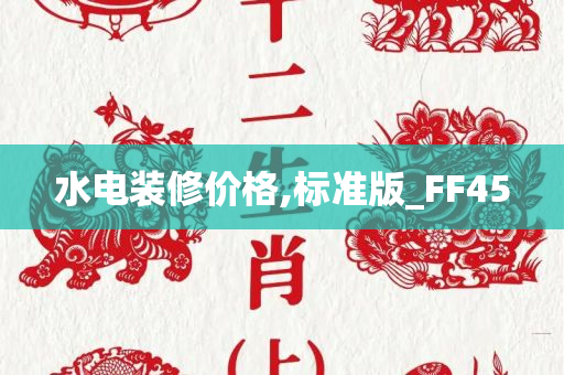 水电装修价格,标准版_FF45