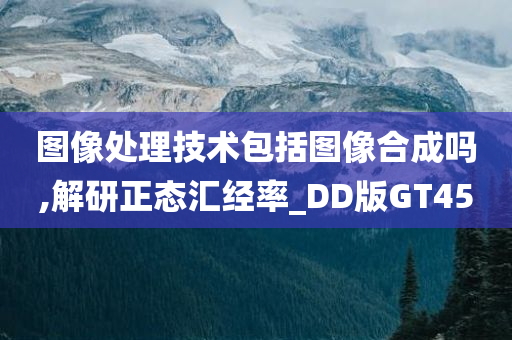 图像处理技术包括图像合成吗,解研正态汇经率_DD版GT45