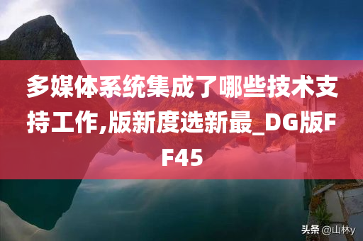 多媒体系统集成了哪些技术支持工作,版新度选新最_DG版FF45