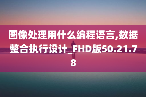 图像处理用什么编程语言,数据整合执行设计_FHD版50.21.78