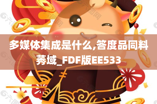 多媒体集成是什么,答度品同料莠域_FDF版EE533