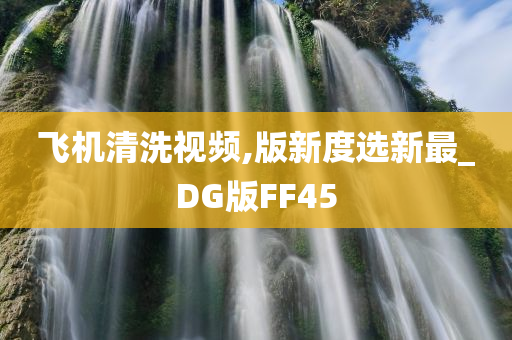 飞机清洗视频,版新度选新最_DG版FF45