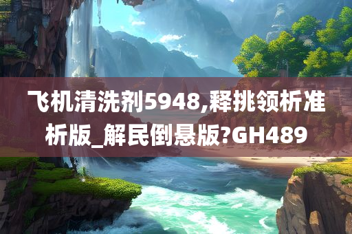 飞机清洗剂5948,释挑领析准析版_解民倒悬版?GH489