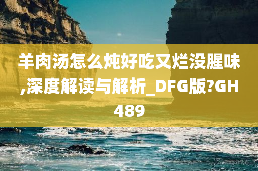 羊肉汤怎么炖好吃又烂没腥味,深度解读与解析_DFG版?GH489