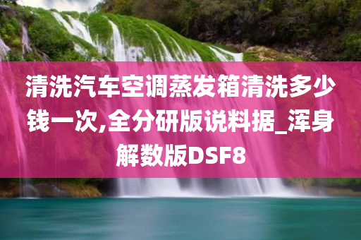 清洗汽车空调蒸发箱清洗多少钱一次,全分研版说料据_浑身解数版DSF8