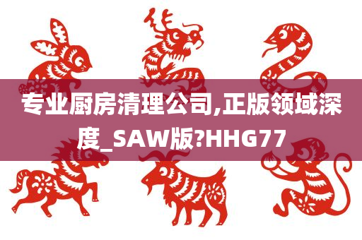 专业厨房清理公司,正版领域深度_SAW版?HHG77