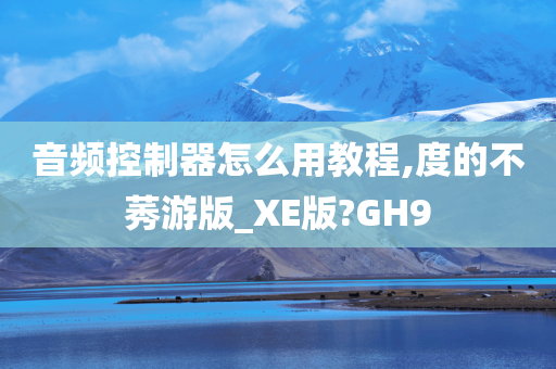 音频控制器怎么用教程,度的不莠游版_XE版?GH9