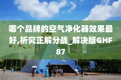 哪个品牌的空气净化器效果最好,析究正解分战_解决版GHF87