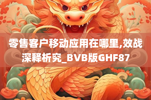 零售客户移动应用在哪里,效战深释析究_BVB版GHF87