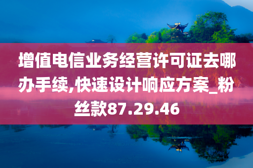 增值电信业务经营许可证去哪办手续,快速设计响应方案_粉丝款87.29.46