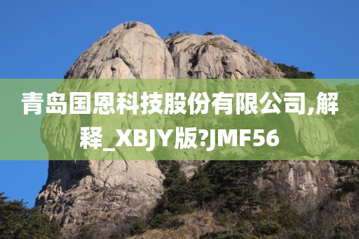 青岛国恩科技股份有限公司,解释_XBJY版?JMF56