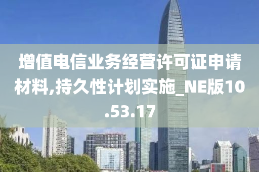 增值电信业务经营许可证申请材料,持久性计划实施_NE版10.53.17