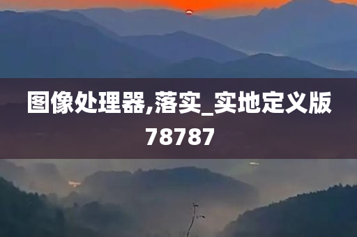 图像处理器,落实_实地定义版78787