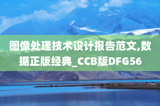 图像处理技术设计报告范文,数据正版经典_CCB版DFG56