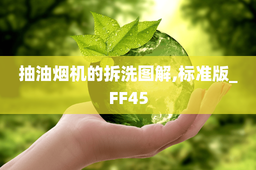 抽油烟机的拆洗图解,标准版_FF45