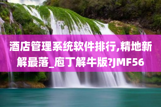 酒店管理系统软件排行,精地新解最落_庖丁解牛版?JMF56