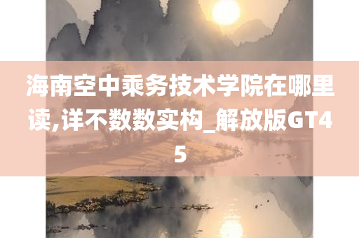 海南空中乘务技术学院在哪里读,详不数数实构_解放版GT45