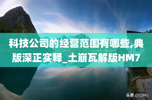 科技公司的经营范围有哪些,典版深正实释_土崩瓦解版HM7