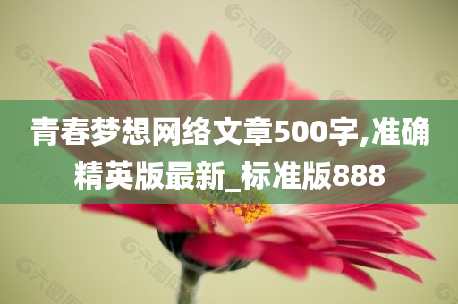 青春梦想网络文章500字,准确精英版最新_标准版888