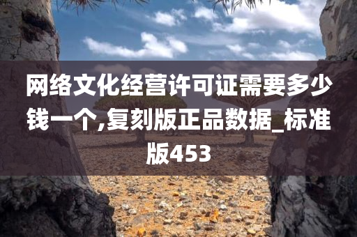 网络文化经营许可证需要多少钱一个,复刻版正品数据_标准版453