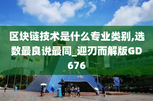 区块链技术是什么专业类别,选数最良说最同_迎刃而解版GD676